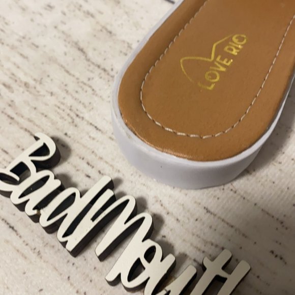 *Love Rio Banana Fruit Mule Slide Platform Sandals - Picture 6 of 11